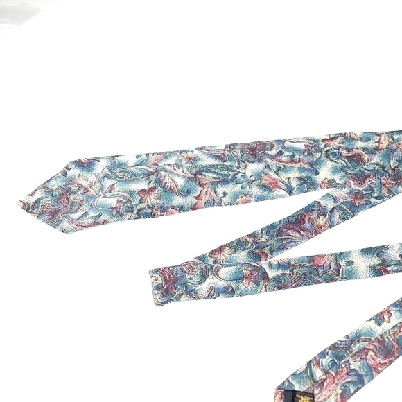 100% Silk Bill Blass Gold Label Formal Traditional Long Neck Tie Made in USA - Picture 11 of 13